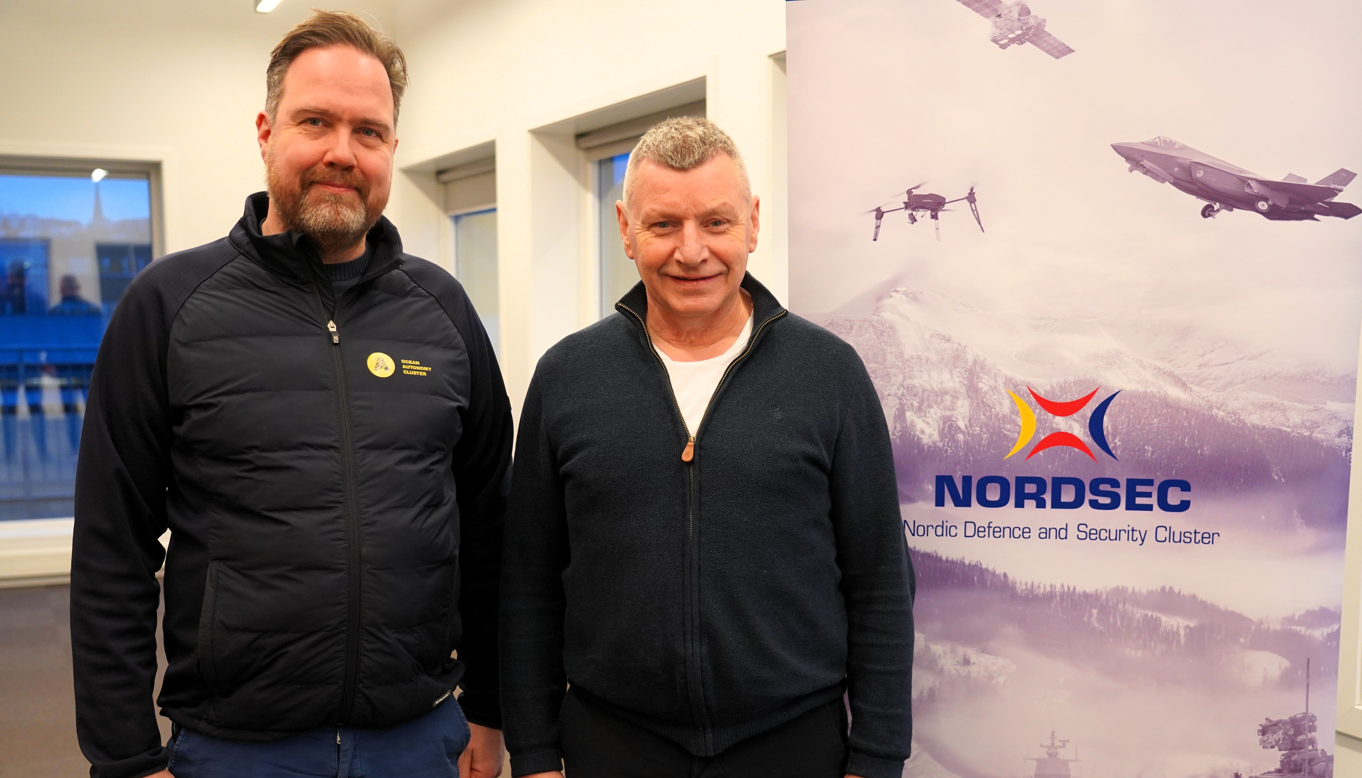 Frode Halvorsen og Ebbe Deraas. Foto: Lars Bugge Aarset/Fremtidens Industri